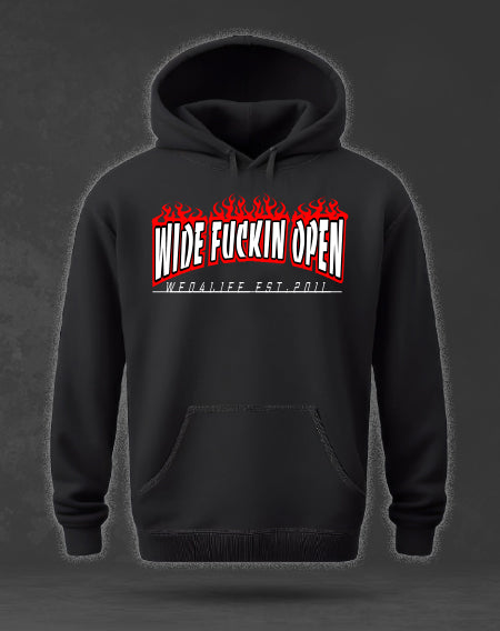 WFO 4 LIFE ™ - "TRASHER" Black - Hoodie