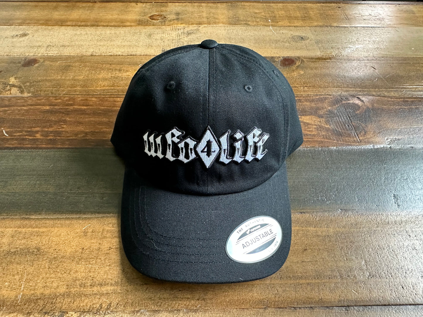 WFO 4 LIFE ™ - "Low Life Sunts % Dad Hat" - Black
