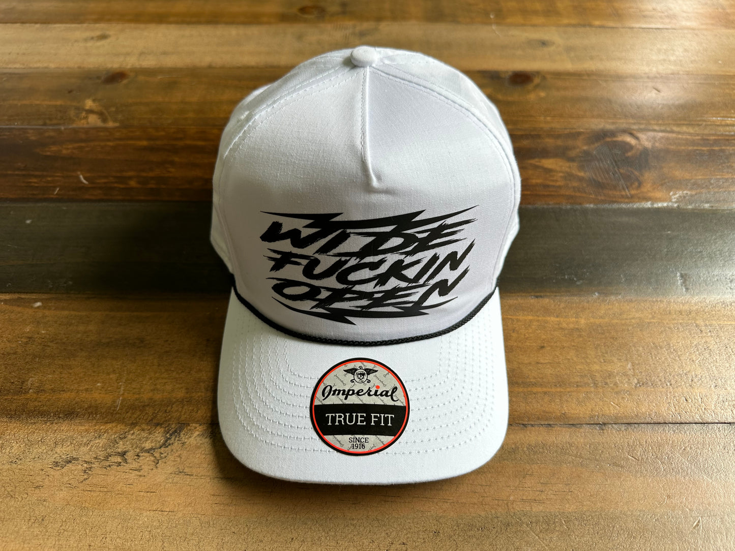 WFO 4 LIFE ™ - "Wide Fuckin Open" - Barnes Rope Snapback Hat - 2 Color Options