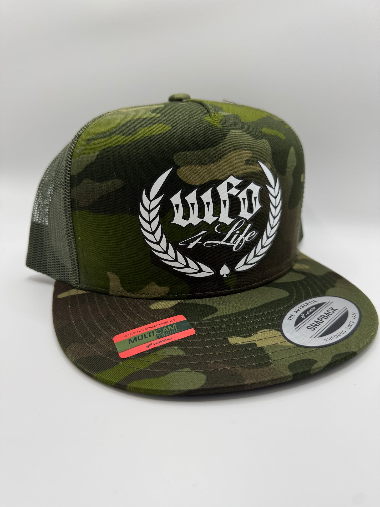 WFO 4 LIFE ™ - "Classic Trade Mark" Snapback Hat - Flat Bill