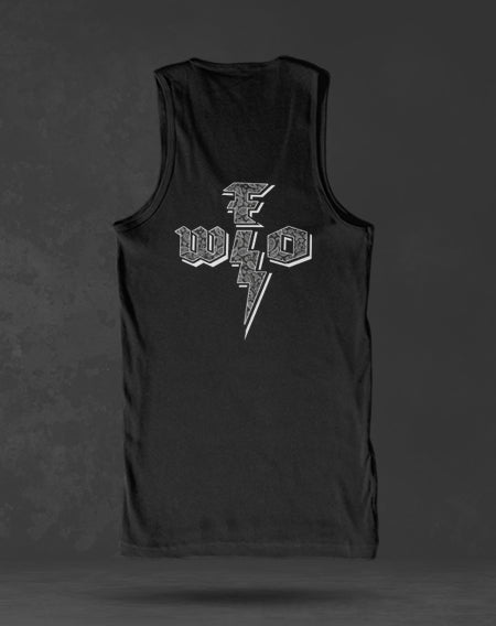 WFO 4 LIFE ™ - "Paisley-G" Tank Top - Black