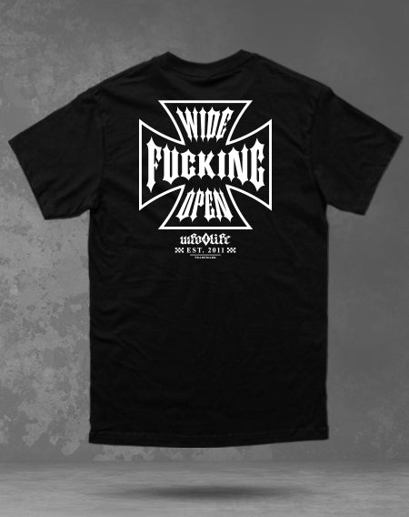 WFO 4 LIFE ™ - "Maltese" - Black T-Shirt