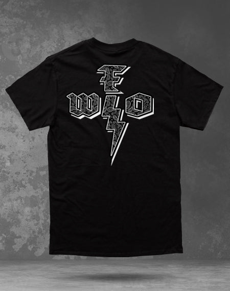 WFO 4 LIFE ™ - "Paisley G" Black T-Shirt