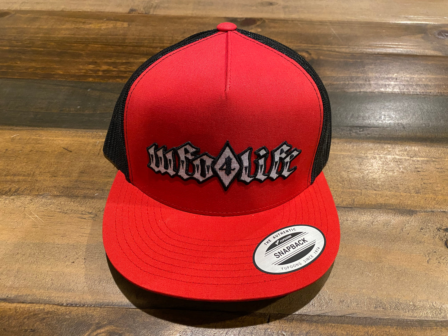 WFO 4 LIFE ™ - "% Diamond %" - Mesh Snapback Hat - Flat Bill - 6 Color Options