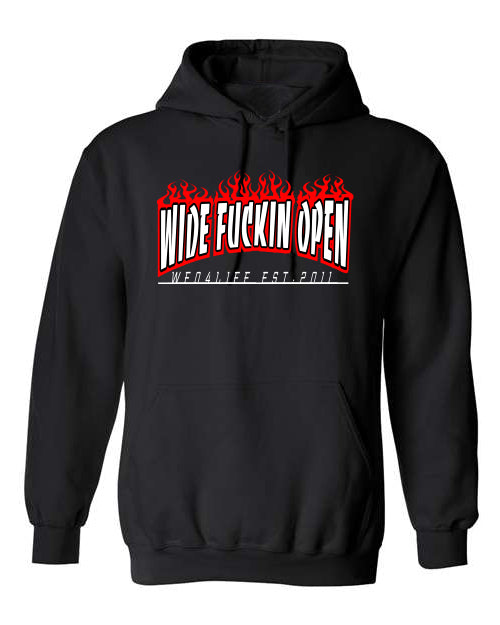 WFO 4 LIFE ™ - "TRASHER" Black - Hoodie