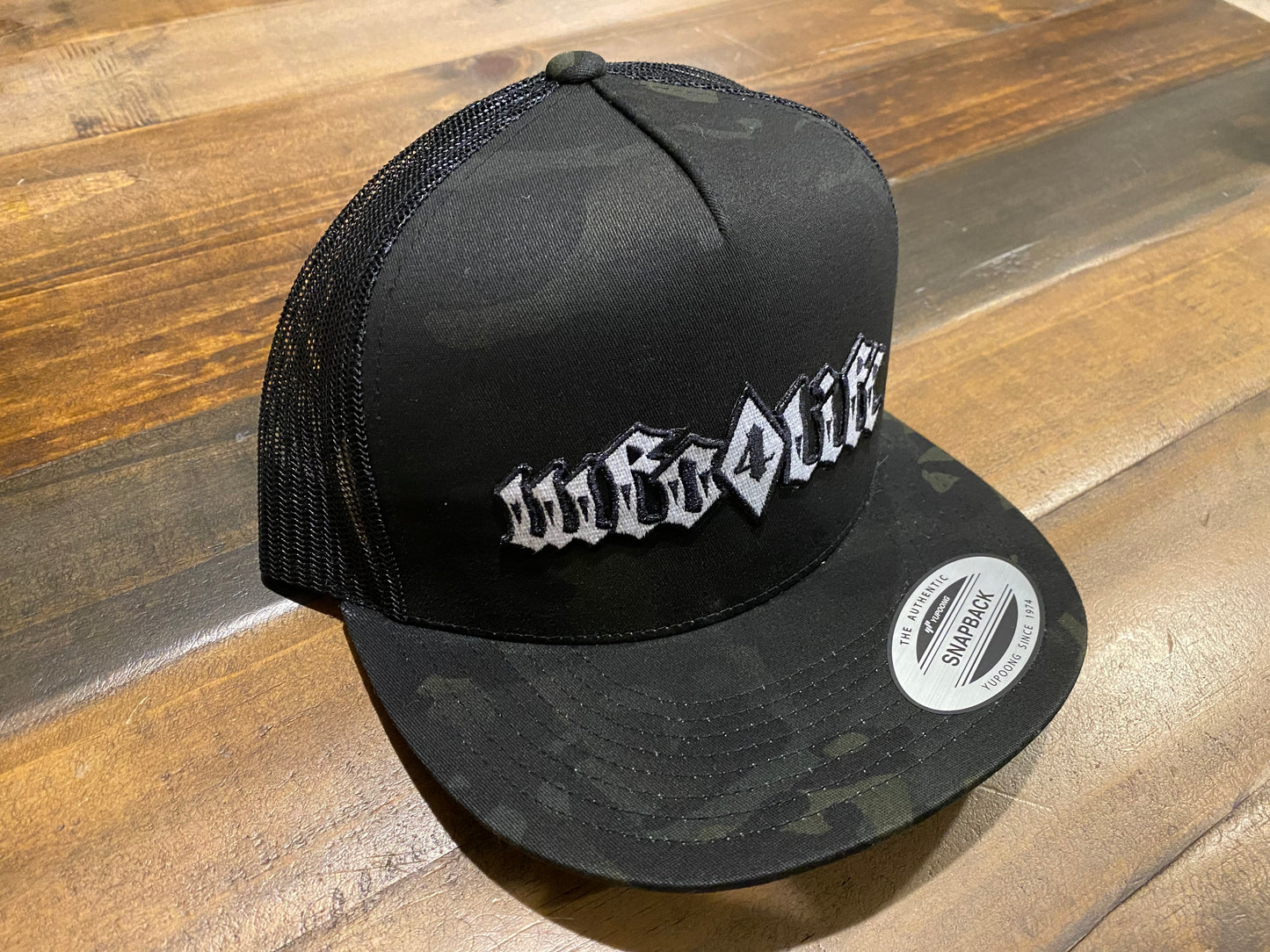 WFO 4 LIFE ™ - "% Diamond %" - Mesh Snapback Hat - Flat Bill - 6 Color Options