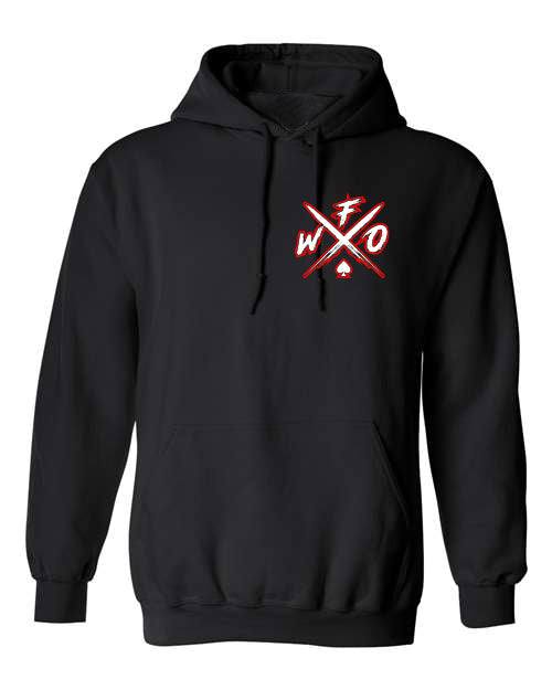 WFO 4 LIFE ™ - "BOLT" Black - Hoodie