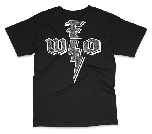 WFO 4 LIFE ™ - "Paisley G" T-Shirt - Black