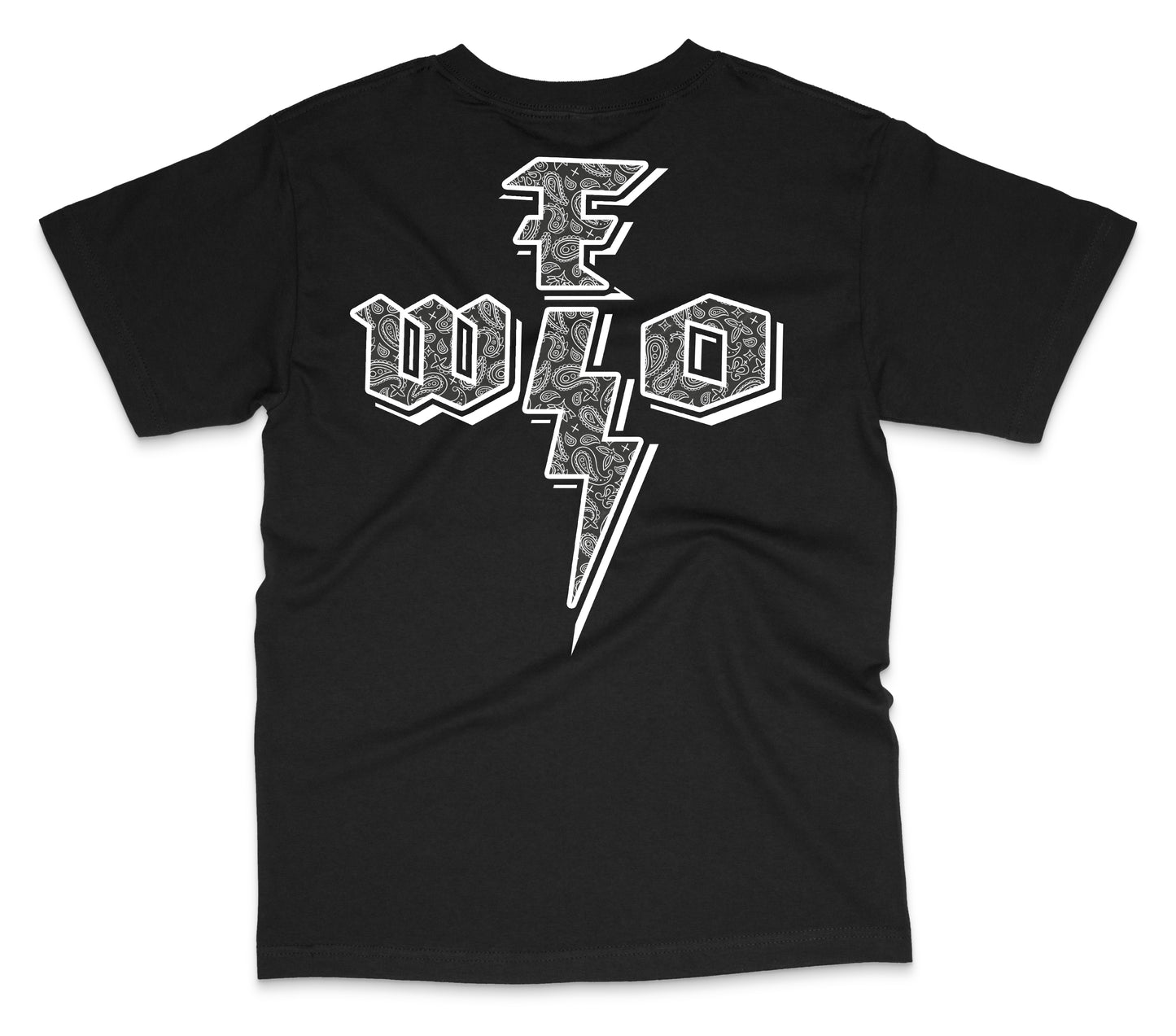 WFO 4 LIFE ™ - "Paisley G" T-Shirt - Black