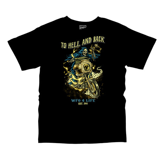 WFO 4 LIFE ™ - "To Hell And Back" T-Shirt - Black