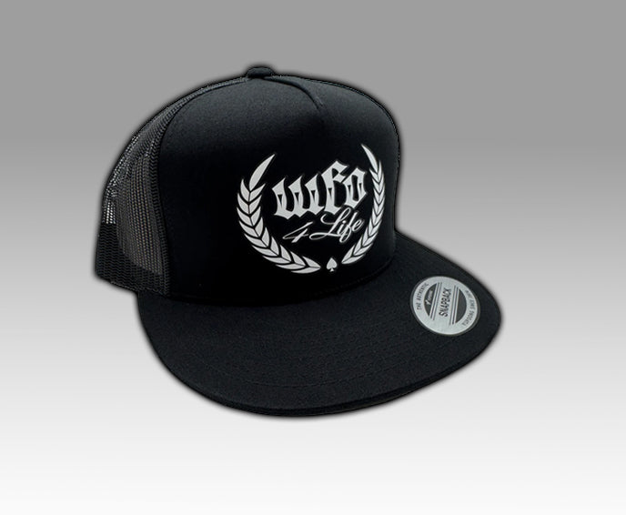 WFO 4 LIFE ™ - "Classic Trade Mark" Snapback Hat - Flat Bill - 7 Color Options