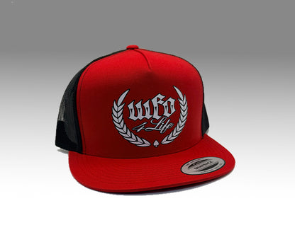 WFO 4 LIFE ™ - "Classic Trade Mark" Snapback Hat - Flat Bill - 7 Color Options