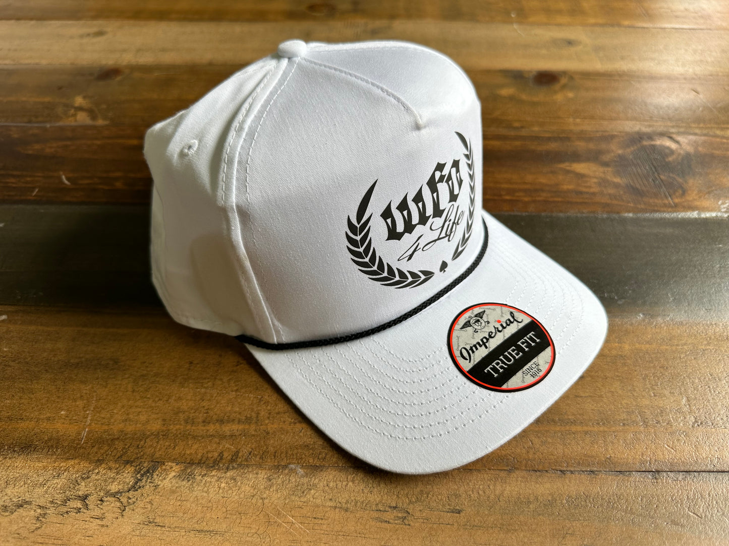 WFO 4 LIFE ™ - "Trademark Logo" - Barnes Rope Snapback Hat - 2 Color Options