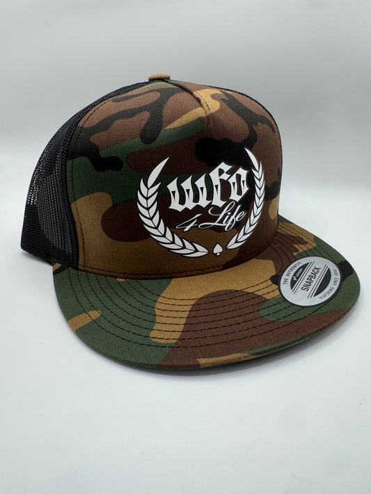 WFO 4 LIFE ™ - "Classic Trade Mark" Snapback Hat - Flat Bill