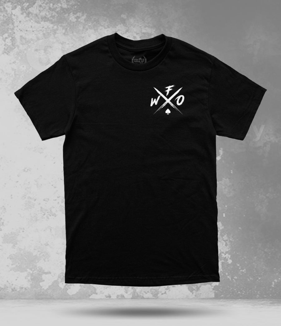 WFO 4 LIFE ™ - "Wide Fuckin Open" T-Shirt - PREMIUM - BLACK