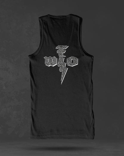WFO 4 LIFE ™ - "Paisley-G" Tank Top - Black