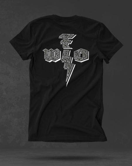 WFO 4 LIFE ™ - "Paisley G" Black T-Shirt