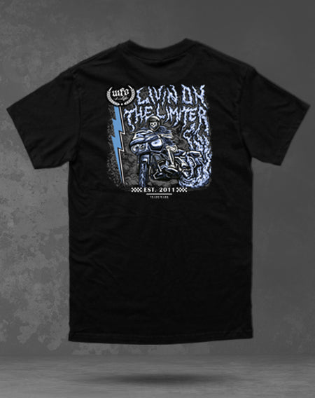 WFO 4 LIFE ™ - "Livin On The Limiter" Black T-Shirt