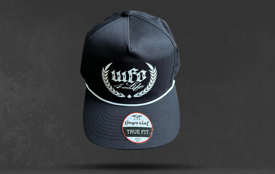 WFO 4 LIFE ™ - "Trademark Logo" - Barnes Rope Snapback Hat - 2 Color Options
