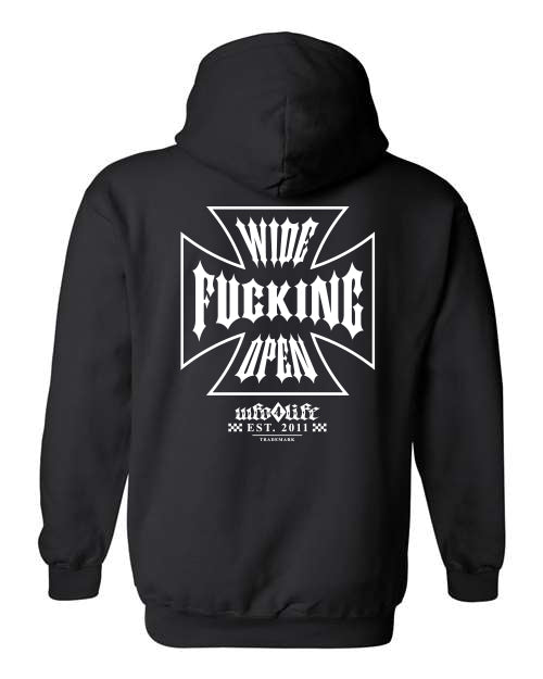 WFO 4 LIFE ™ - "Maltese" Black - Hoodie