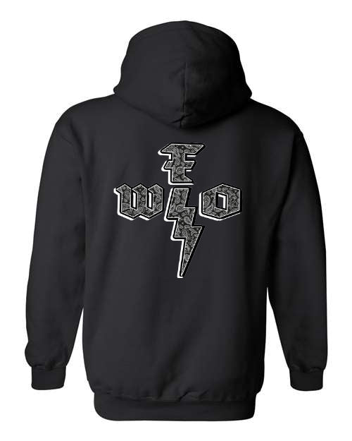 WFO 4 LIFE ™ - "Paisley G" Black - Hoodie