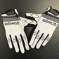 WFO 4 LIFE ™ - Moto X Style Gloves - White/Black