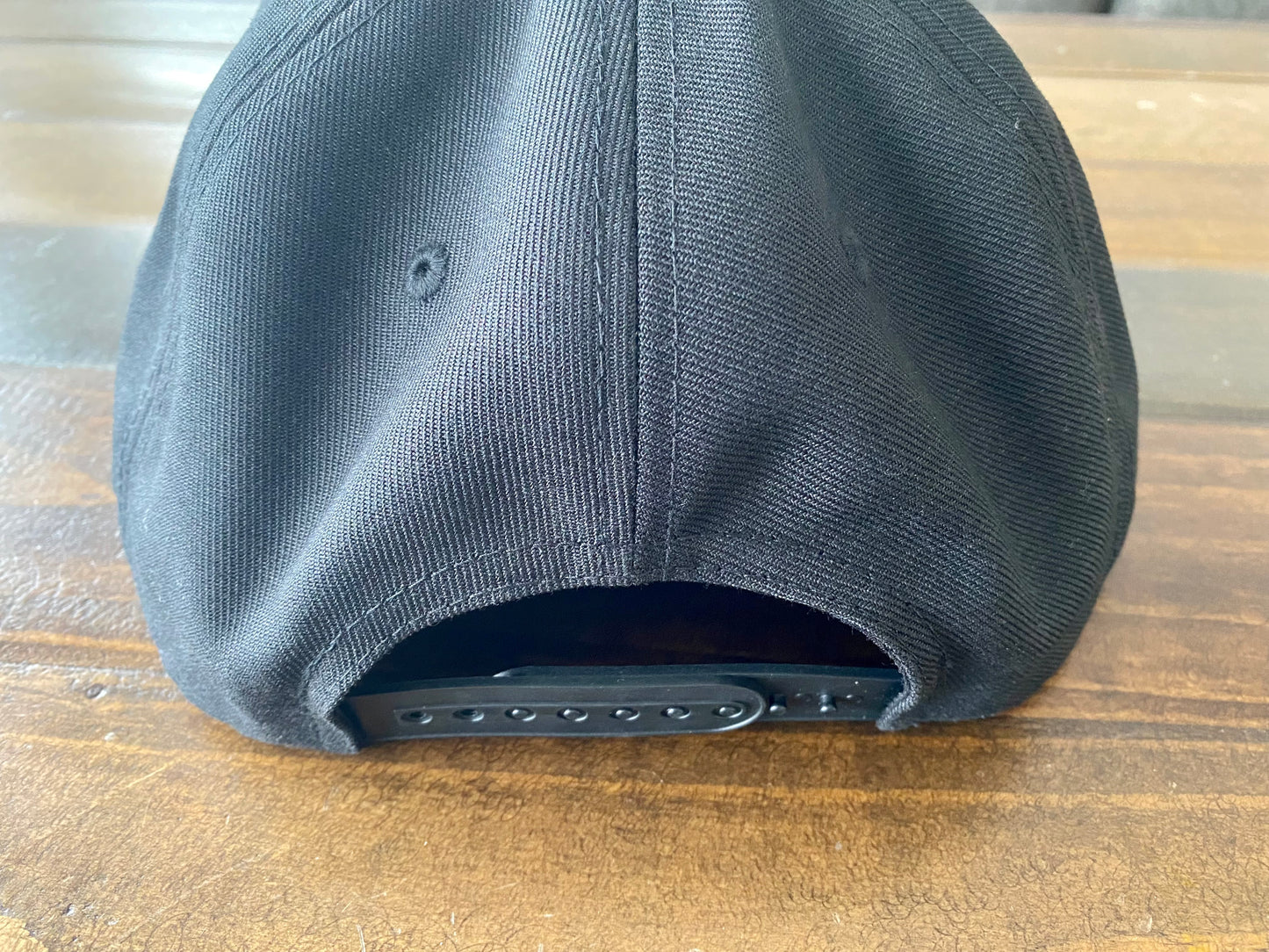 WFO 4 LIFE ™ - "Checker Trademark" - Non Mesh Snapback Hat -Black
