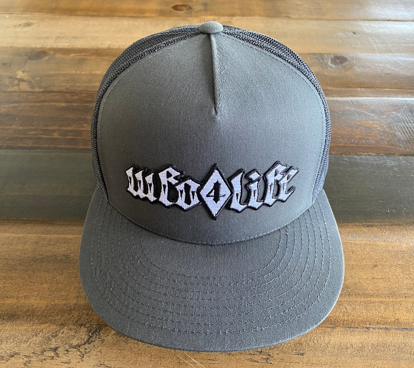 WFO 4 LIFE ™ - "% Diamond %" - Mesh Snapback Hat - Flat Bill - 6 Color Options