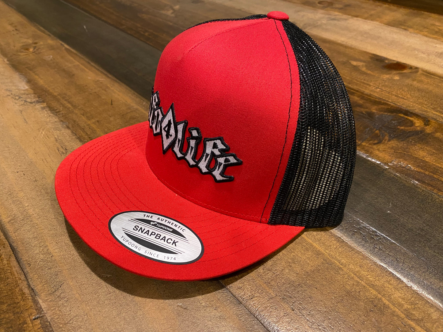 WFO 4 LIFE ™ - "% Diamond %" - Mesh Snapback Hat - Flat Bill - 6 Color Options