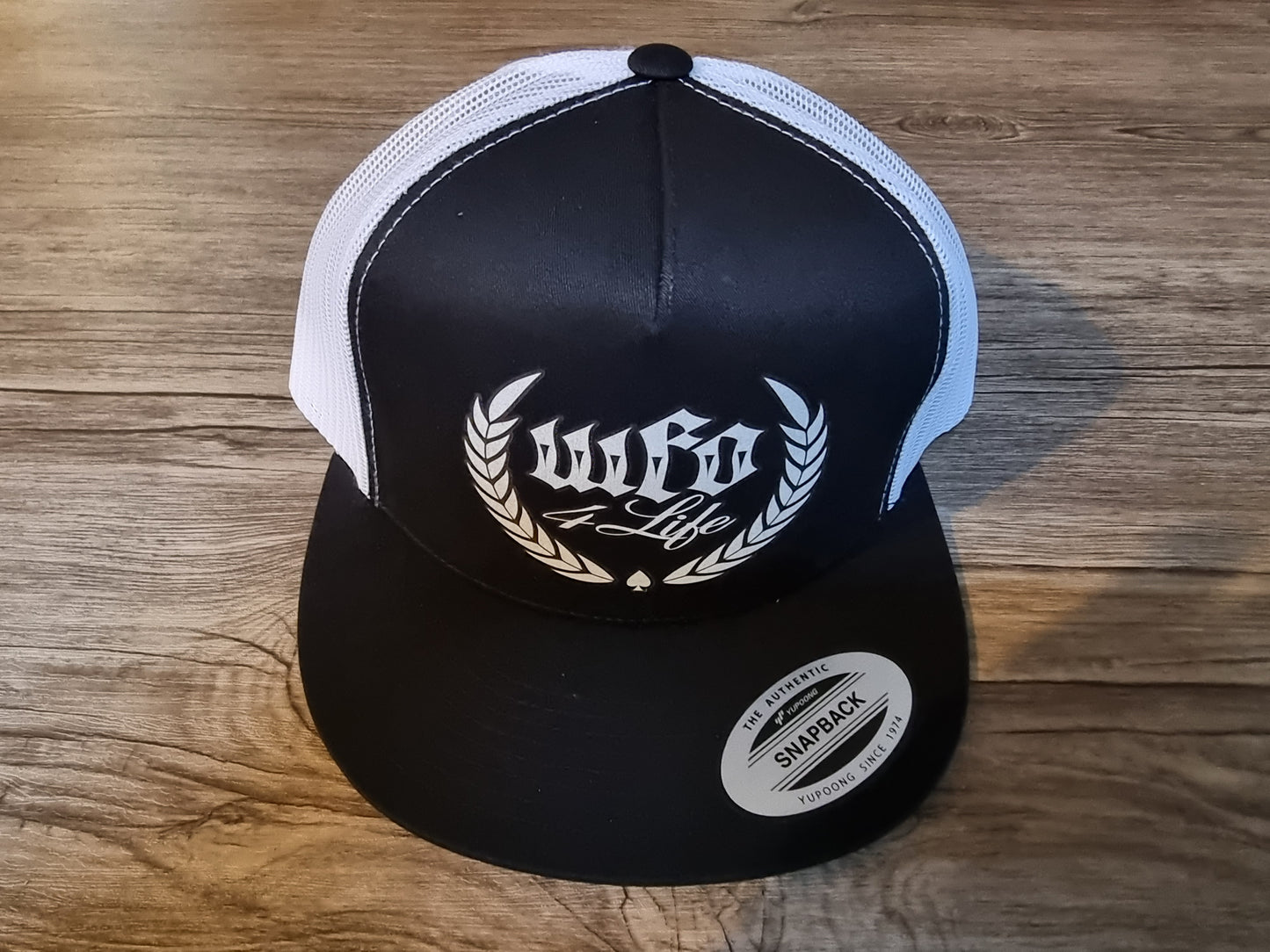 WFO 4 LIFE ™ - "Classic Trademark" Mesh Snapback Hat - Flat Bill - 7 Color Options