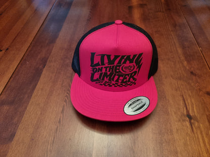 WFO 4 LIFE ™ - "Livin On The Limiter" Mesh Snapback Hat - Flat Bill - 6 Color Options