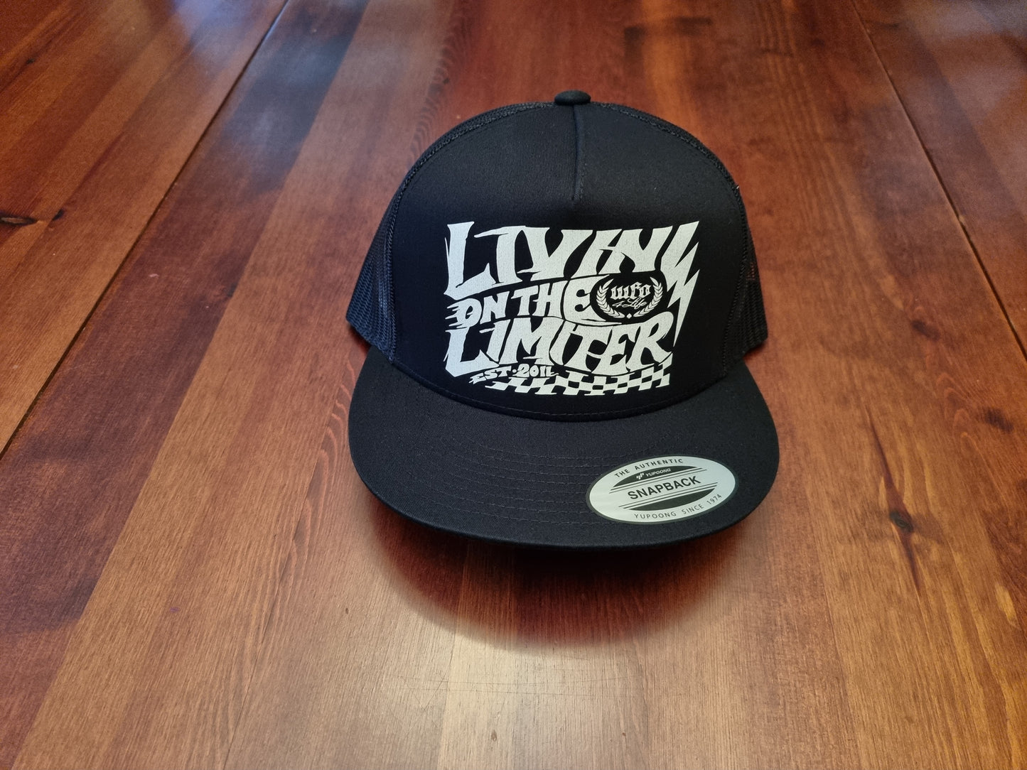 WFO 4 LIFE ™ - "Livin On The Limiter" Mesh Snapback Hat - Flat Bill - 6 Color Options