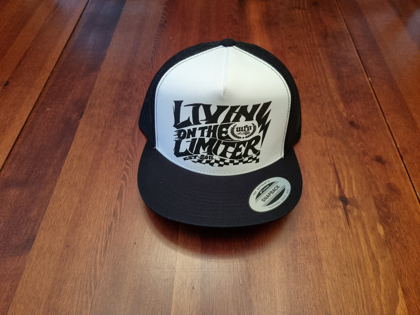 WFO 4 LIFE ™ - "Livin On The Limiter" Mesh Snapback Hat - Flat Bill - 6 Color Options