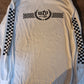 WFO 4 LIFE ™ - "Checker OG Trademark" - White - Long Sleeve T-Shirt