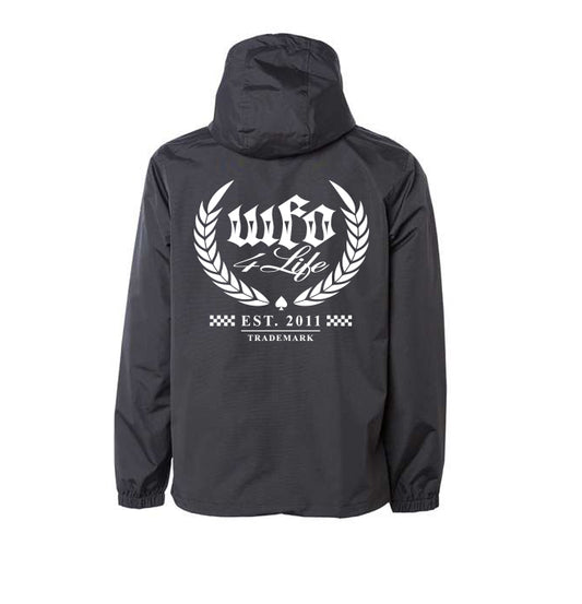 WFO 4 LIFE ™ - "Nylon Anorak Waterproof Windbreaker" - Black