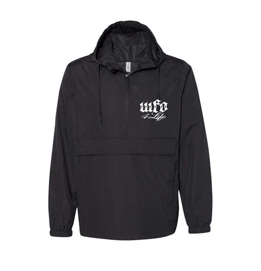 WFO 4 LIFE ™ - "Nylon Anorak Waterproof Windbreaker" - Black